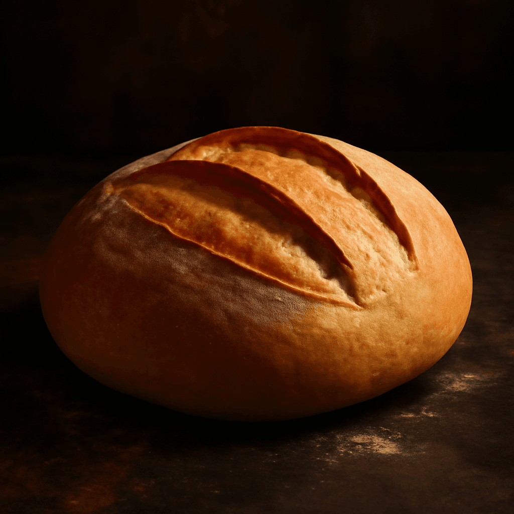 Basic Homemade Yeast Bread - freshly baked bread