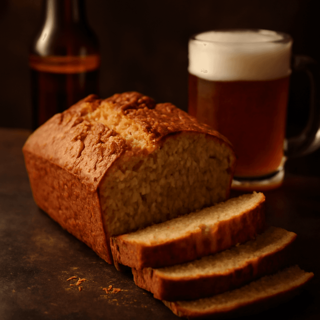 Beer Bread - freshly baked bread