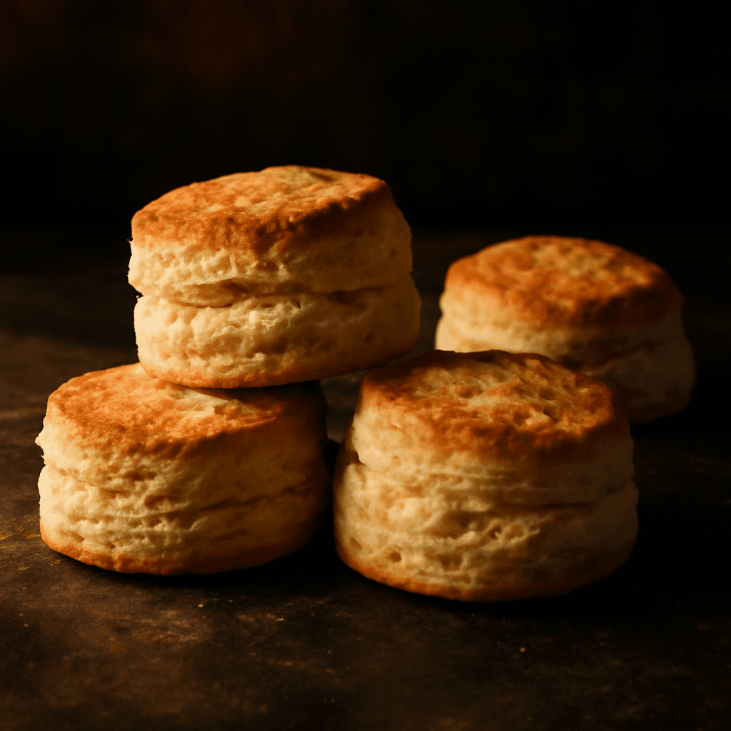 Buttermilk Biscuits - freshly baked bread