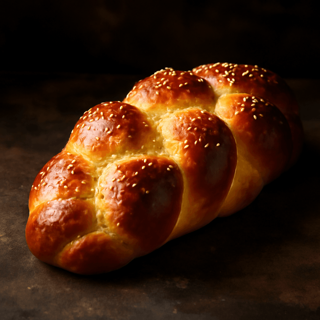 Challah - freshly baked bread