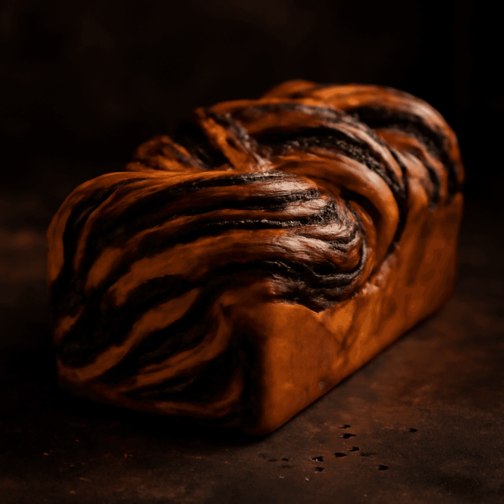 Chocolate Babka - freshly baked bread