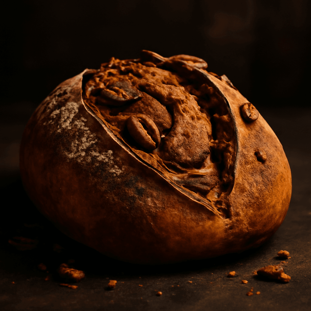 Cinnamon Pecan Sourdough - freshly baked bread