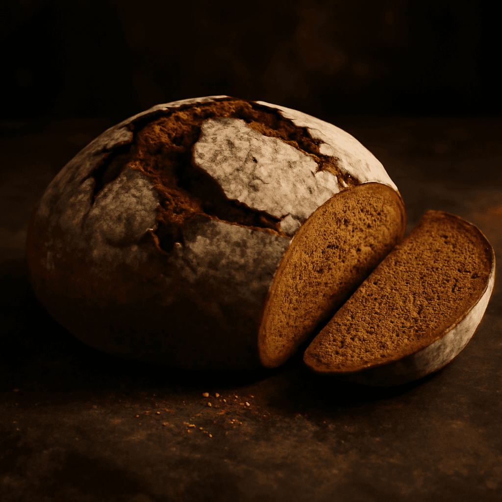 Classic Rye Bread - freshly baked bread