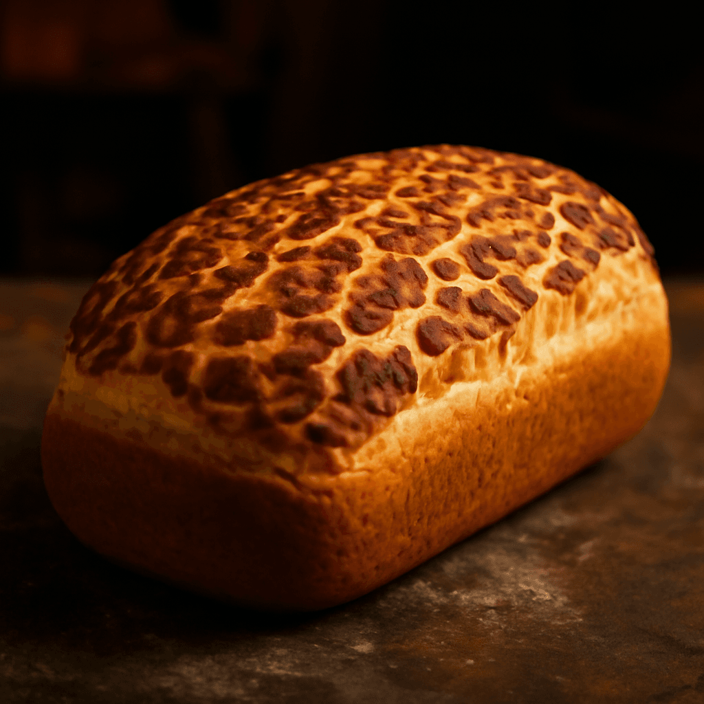 Dutch Crunch Bread (Tijgerbrood) - freshly baked bread
