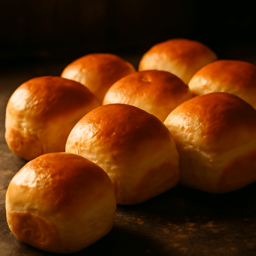 Fast-Rising Yeast Dinner Rolls - freshly baked bread