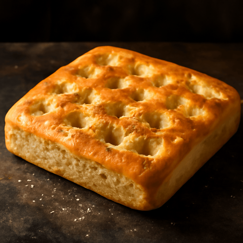 Gluten-Free Focaccia - freshly baked bread