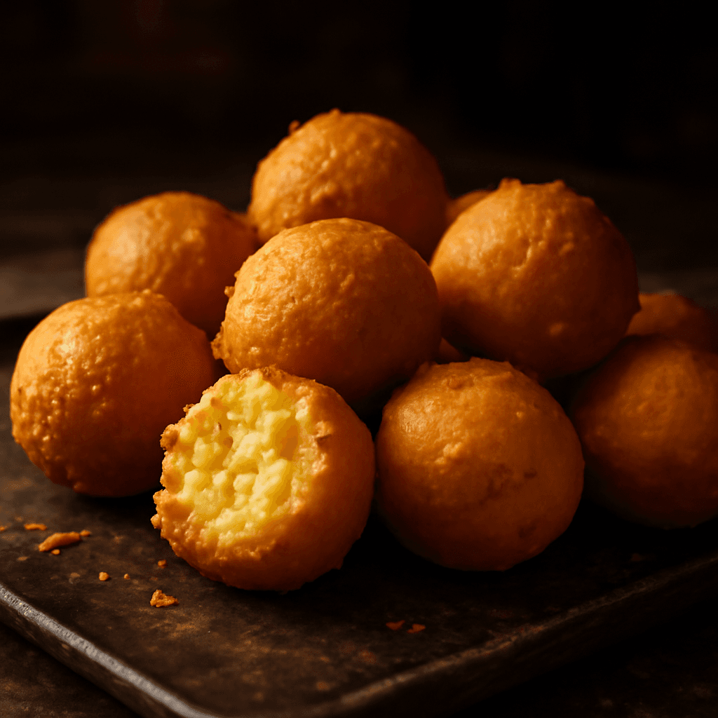 Hush Puppies - freshly baked bread