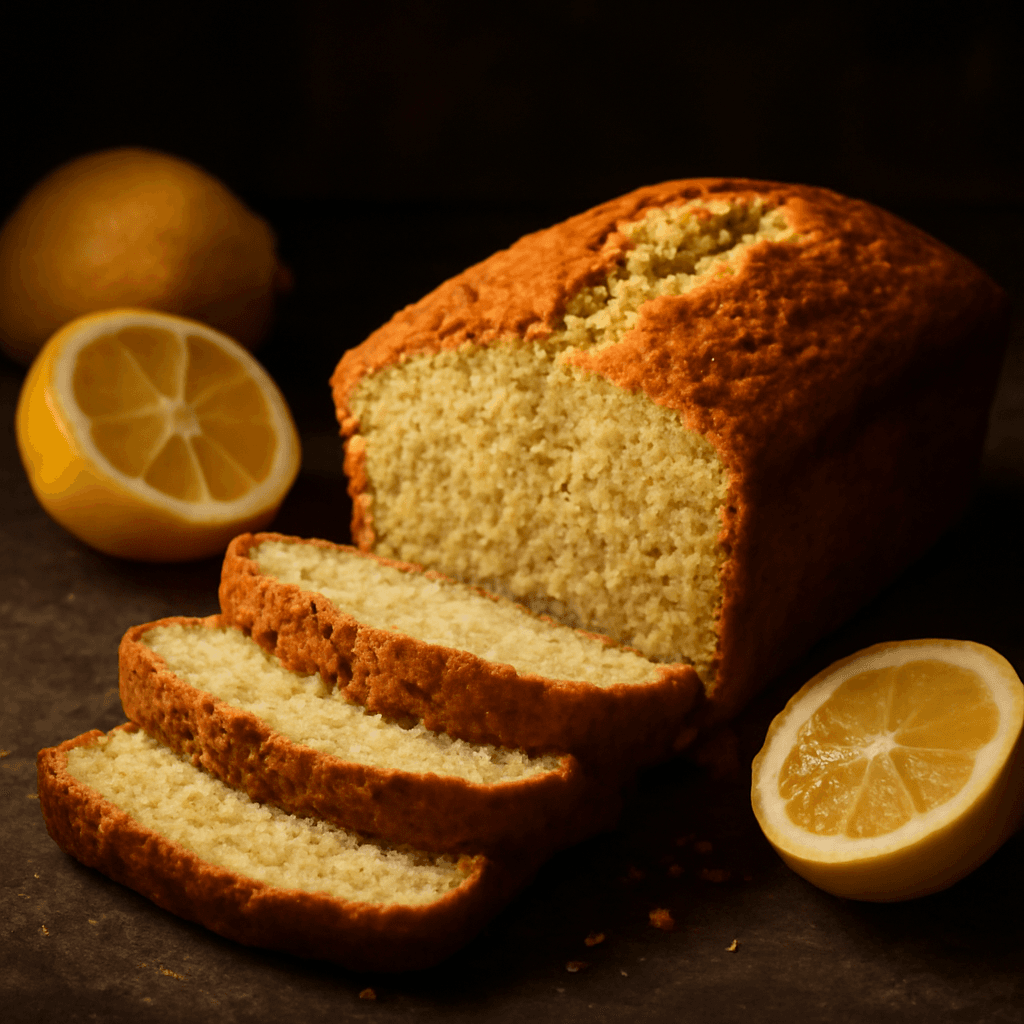 Lemon Poppy Seed Bread - freshly baked bread
