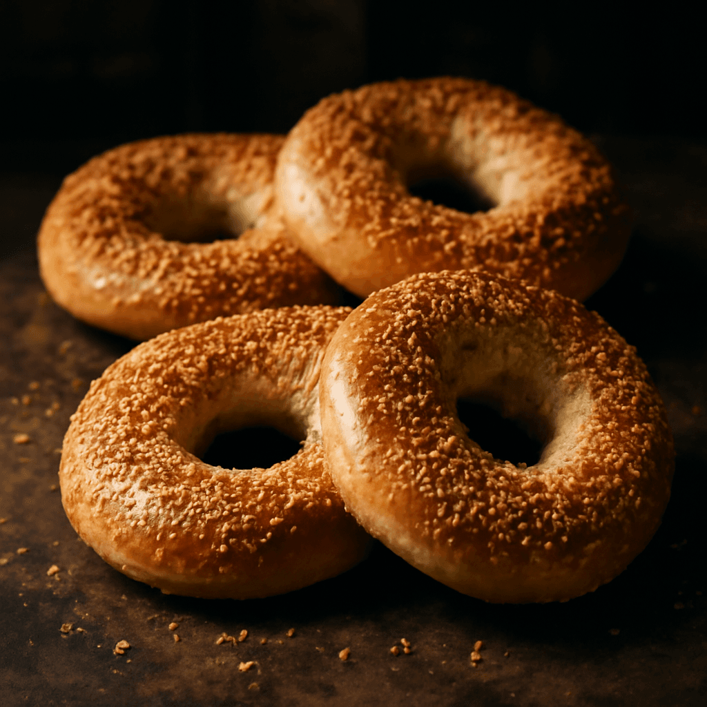 Montréal-Style Bagels - freshly baked bread