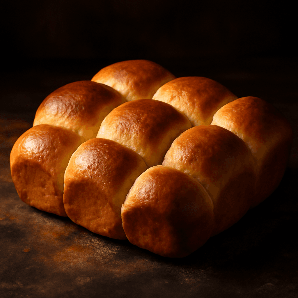 Pull-Apart Rolls - freshly baked bread