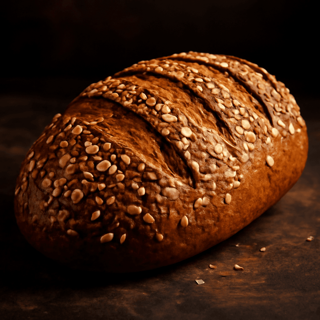 Seven-Grain Bread - freshly baked bread