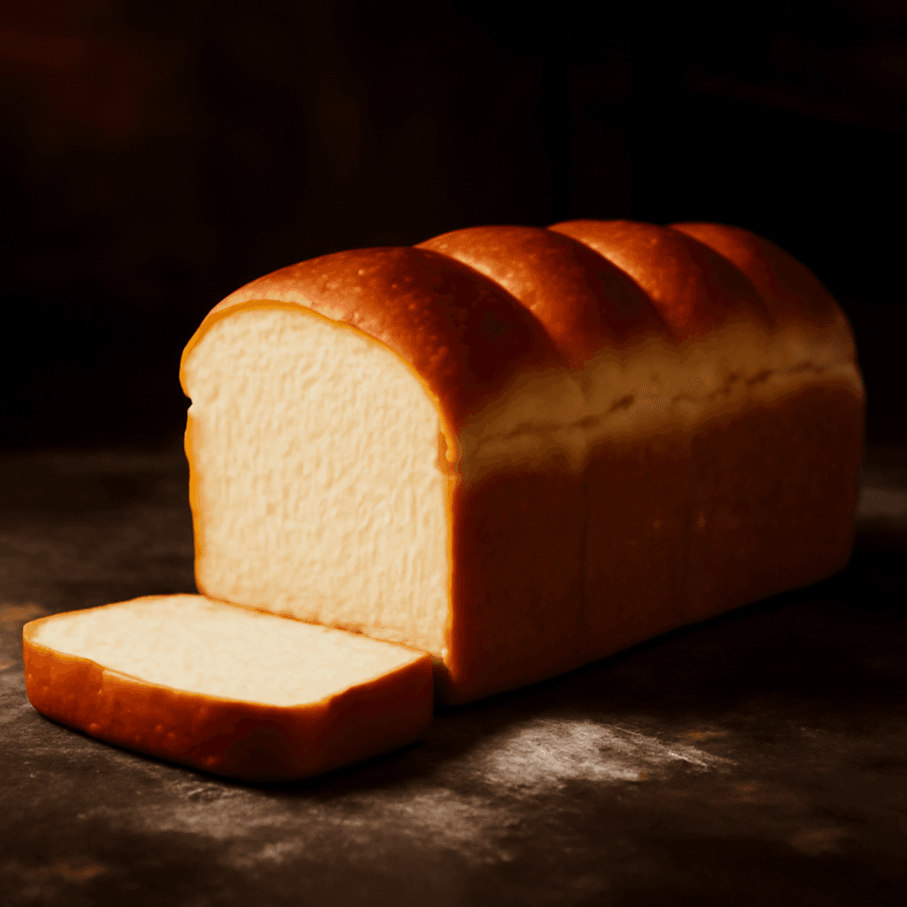 Soft Sandwich Loaf - freshly baked bread