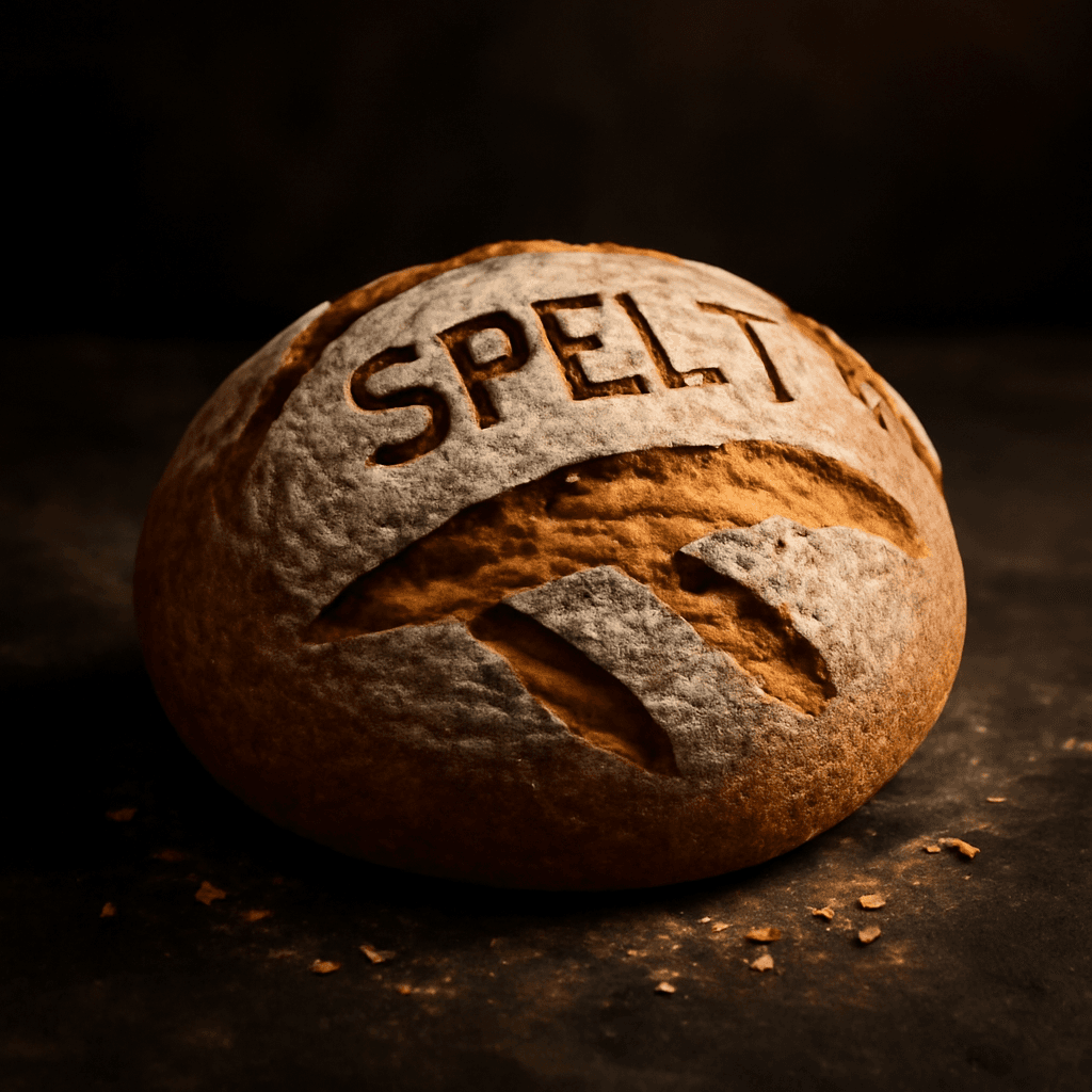 Spelt Bread - freshly baked bread